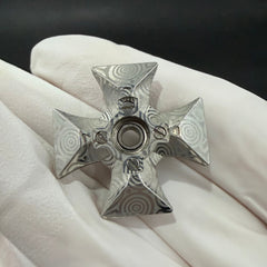 Malta Cross Damasteel