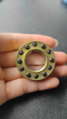 Star Ring Crystallized Titanium