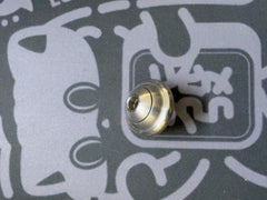 Planet Lanyard Bead, Stainless Steel