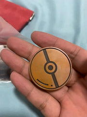 Pokemon Theme Haptic Coin Stainless Steel Copper
