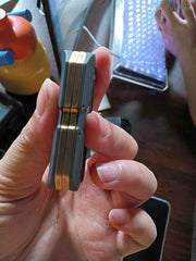 Warshield Slider Zirconium Brass