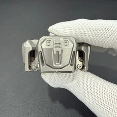 Ancient Iron Shell Opening Titanium Blasted