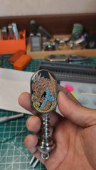 Groove + Planet Lanyard Bead