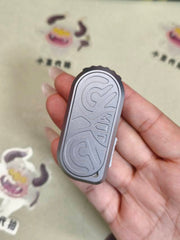 Owl Stainless Steel Blasted
