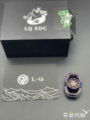 Obsidian Crystalized MINI Titanium Zircuti Mokuti