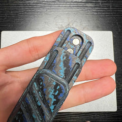 Lucky Candy Carbon Fiber Damascus
