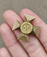 Malta Cross Mokume