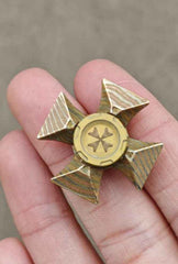 Malta Cross Mokume