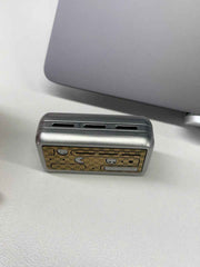Pac Man Stainless Steel Brass