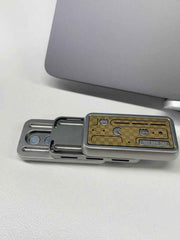 Pac Man Stainless Steel Brass