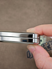 Pipa Plate Titanium Polished