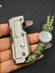 Cyborg Soul Stainless Steel Damasteel
