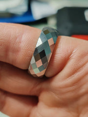Pig Ring Size #25 itanium