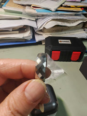 Pig Ring Size #25 itanium