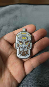 Yellow Jambhala Figure Titanium