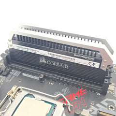 ASUS ROG Strix Z390-H Gaming ATX Motherboard, Intel Core i9-9900K CPU, 32GB Corsair Dominator Platinum DDR4 Memory RAM Combo