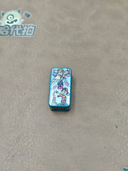Joyful Titanium Color-Anodized Resin-Sealed