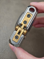 LOTTO Brass Titanium Mokume