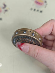 Dealer Button Brass