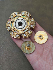 Triple Leaf Ignition Shell Opening Copper MOP Mokume Ceramic Limited Edition