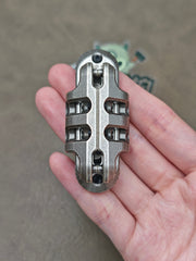 Exoskeleton Magnetic Mechanical Stainless Steel Distressed