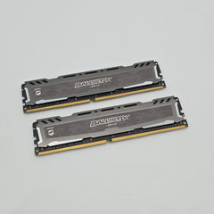 Micron Ballistix Sport 16GB DDR4, 2400MHz, CL16-16-16-39, Desktop Gaming Memory RAM (2x8GB)