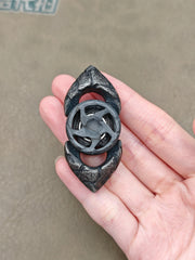 Gray II Stainless Steel Stone Textured