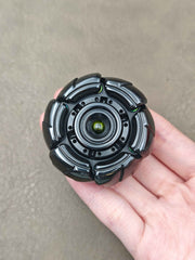 Pillbug Shell Opening Zirconium Color-Anodized Polished
