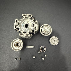 Ancient Iron Shell Opening Titanium Blasted