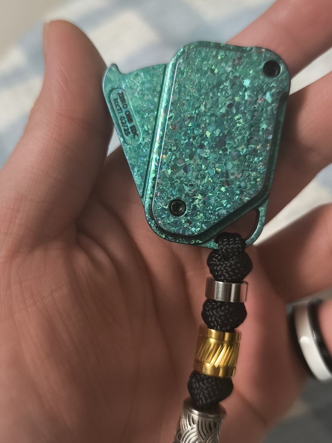 POP Throwing Card Crystallized Titanium