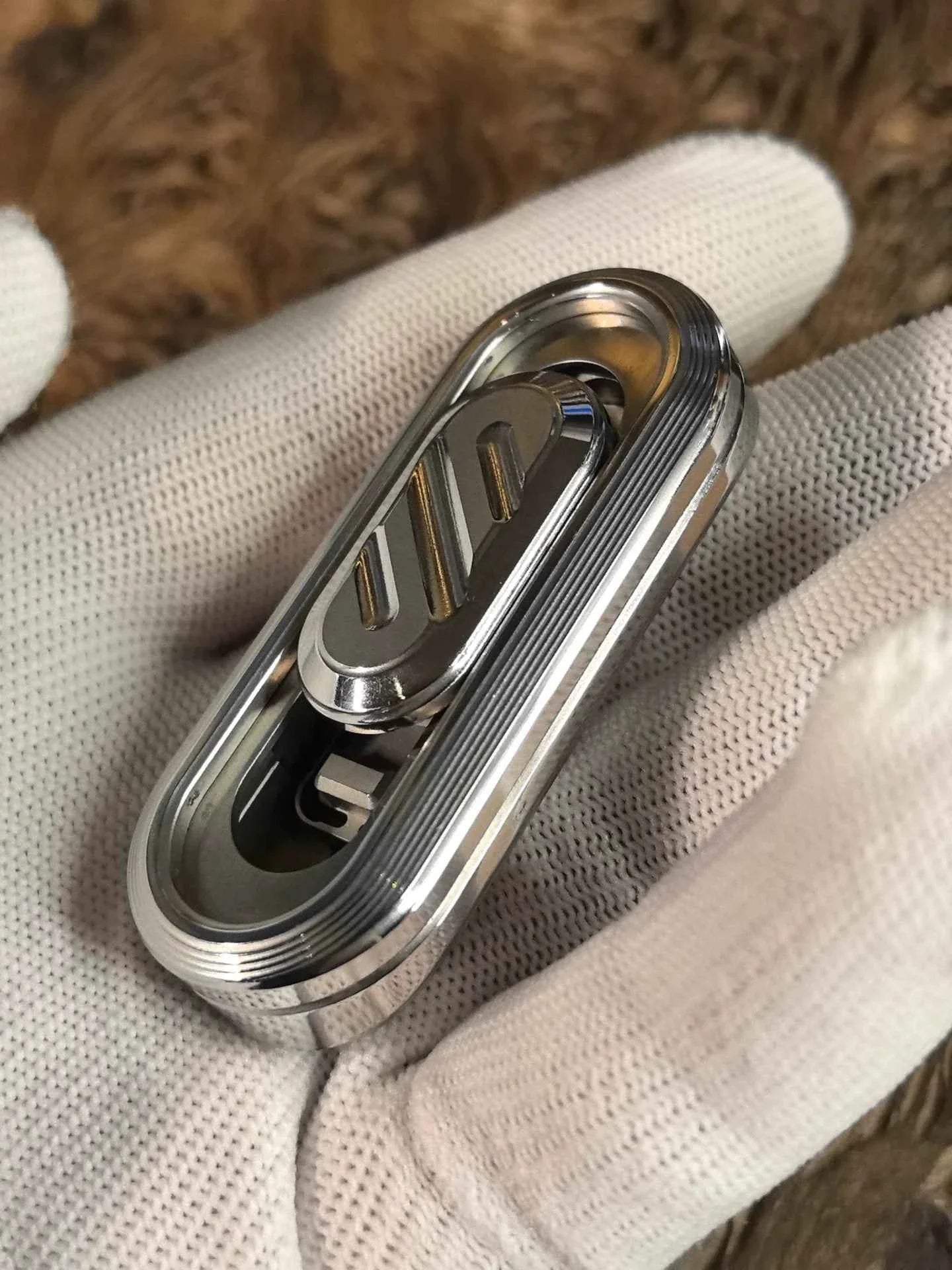 Popping Stainless Steel