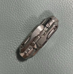 Lazer Crystalized Damasteel