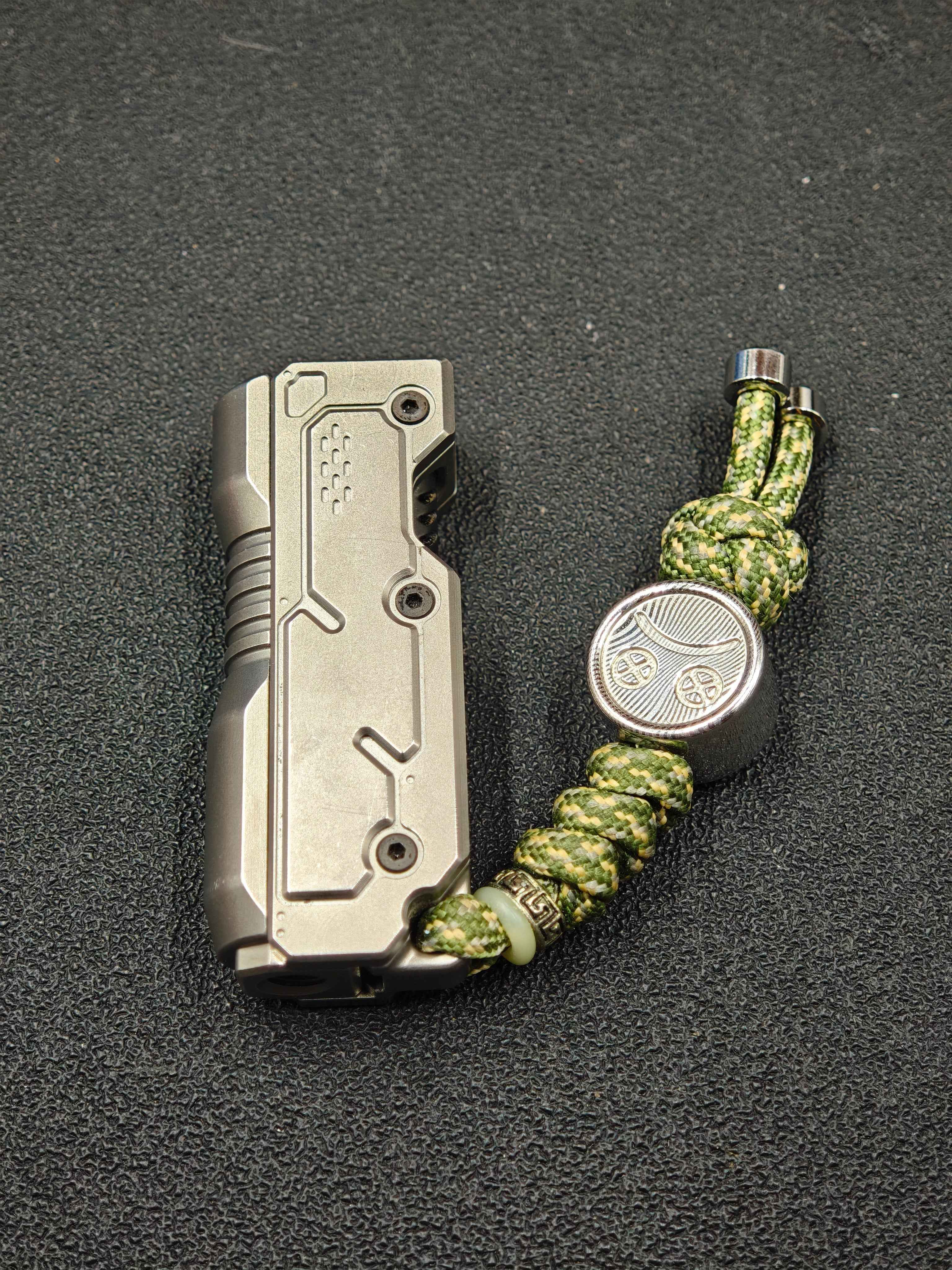 Cyborg Soul Stainless Steel Damasteel