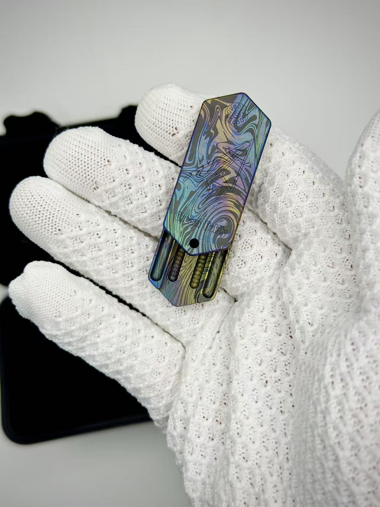 Plane Zirconium Engraved