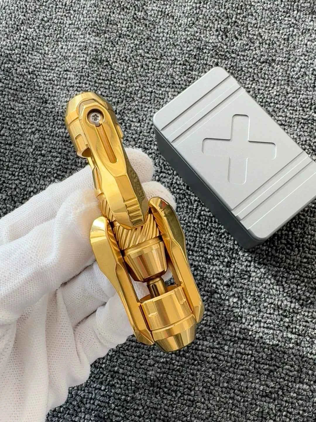 Lazer Crystalized Stainless Steel