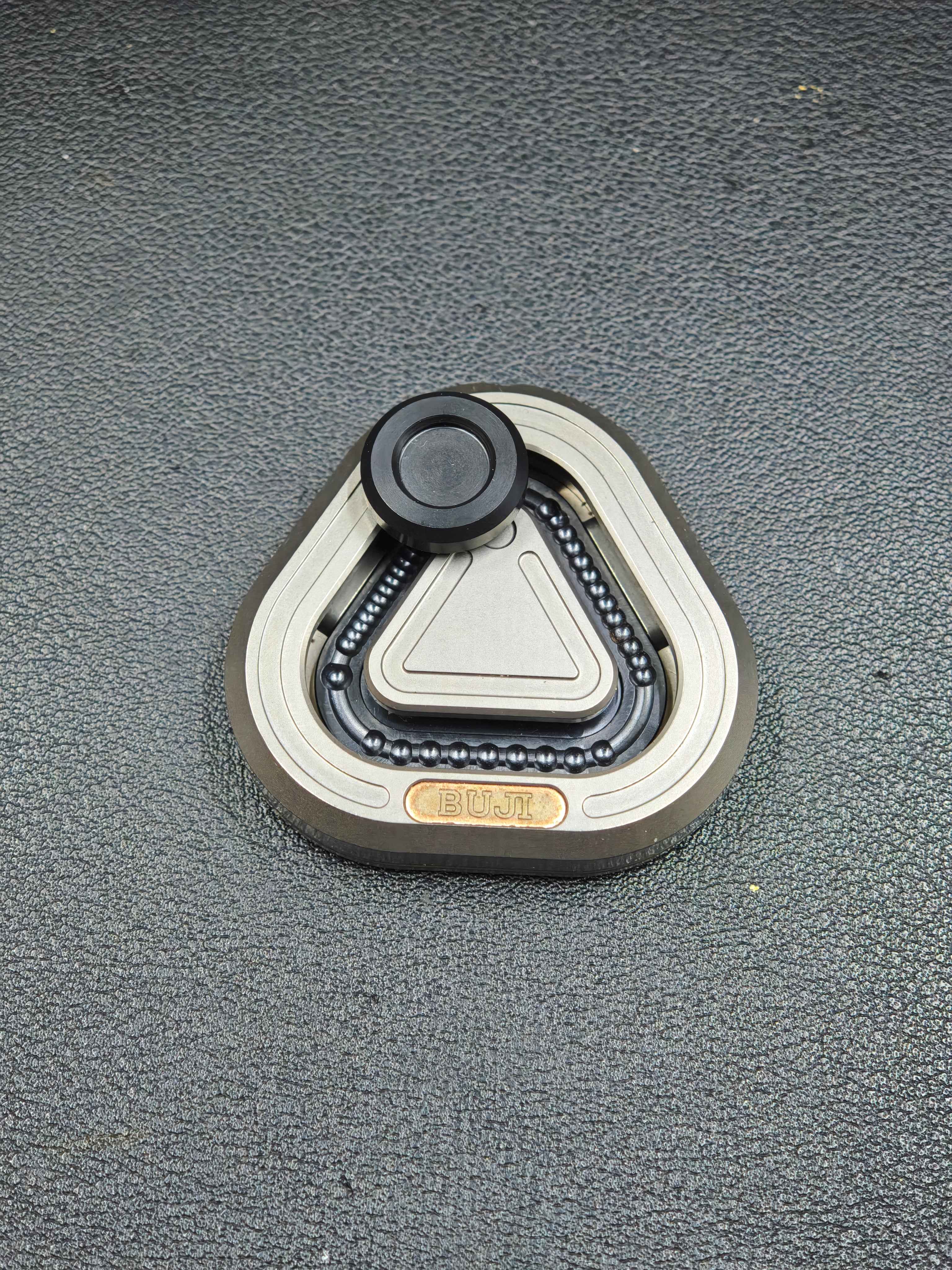 BUJI Rising Fortune Titanium Engraved