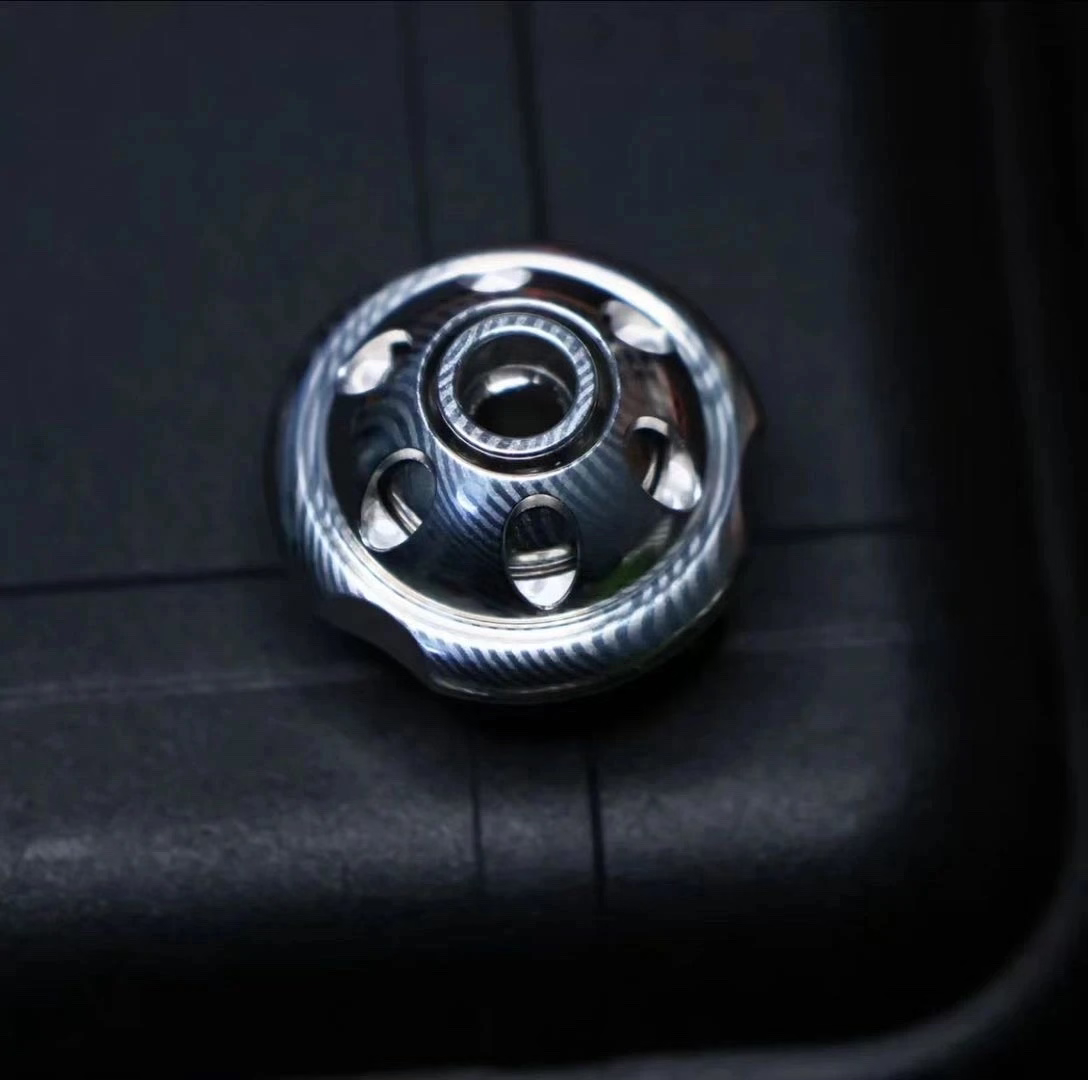Planet Lanyard Bead Damasteel Brand New