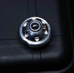 Planet Lanyard Bead Damasteel Brand New