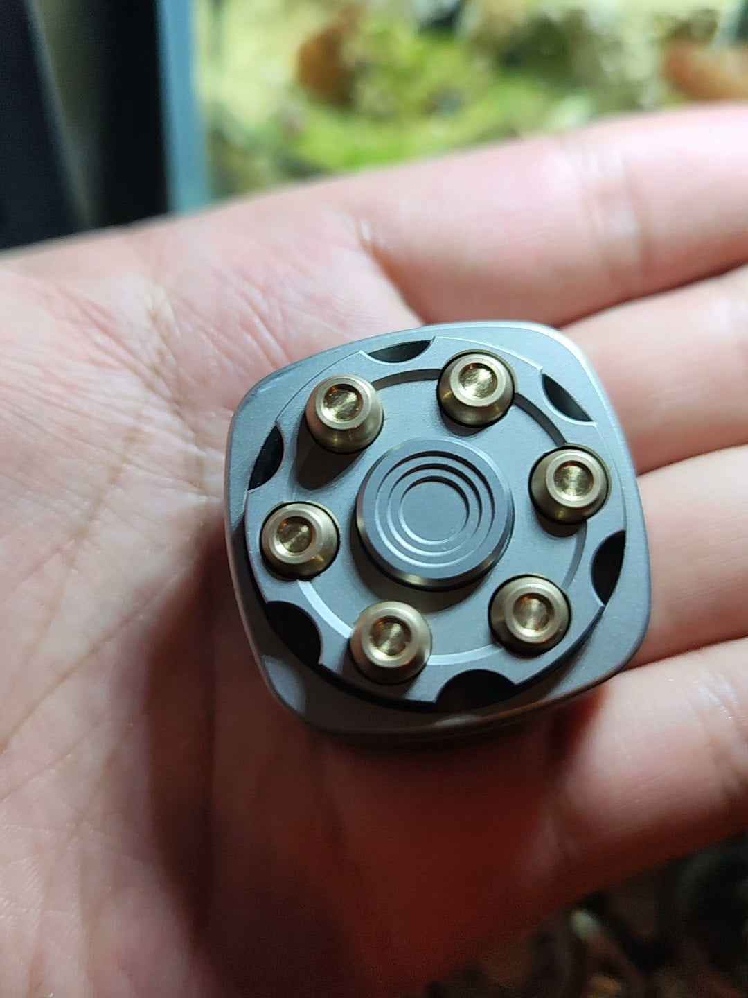 Life and Death Game Stainless Steel Titanium