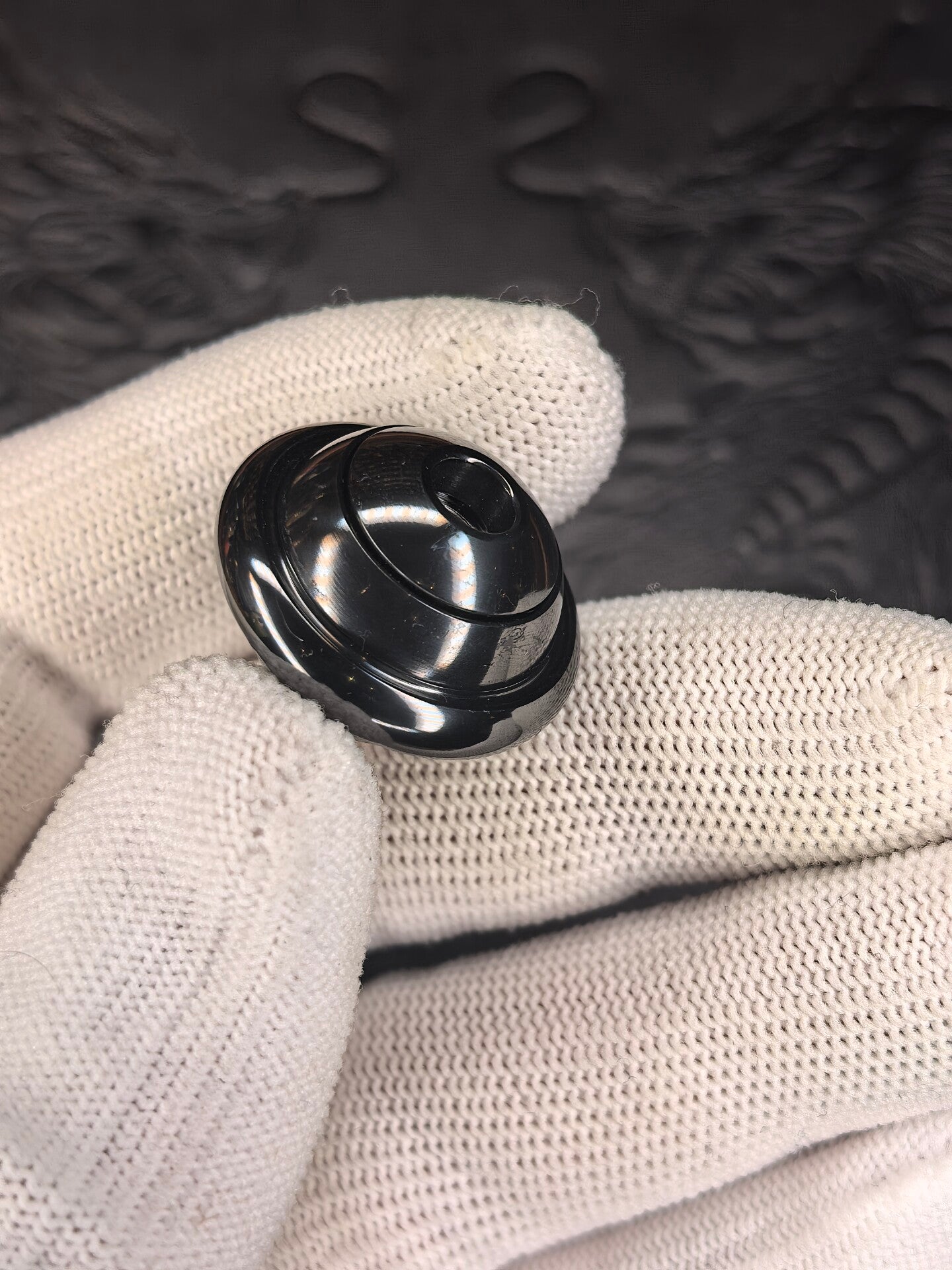 Planet Lanyard Bead, Zirconium