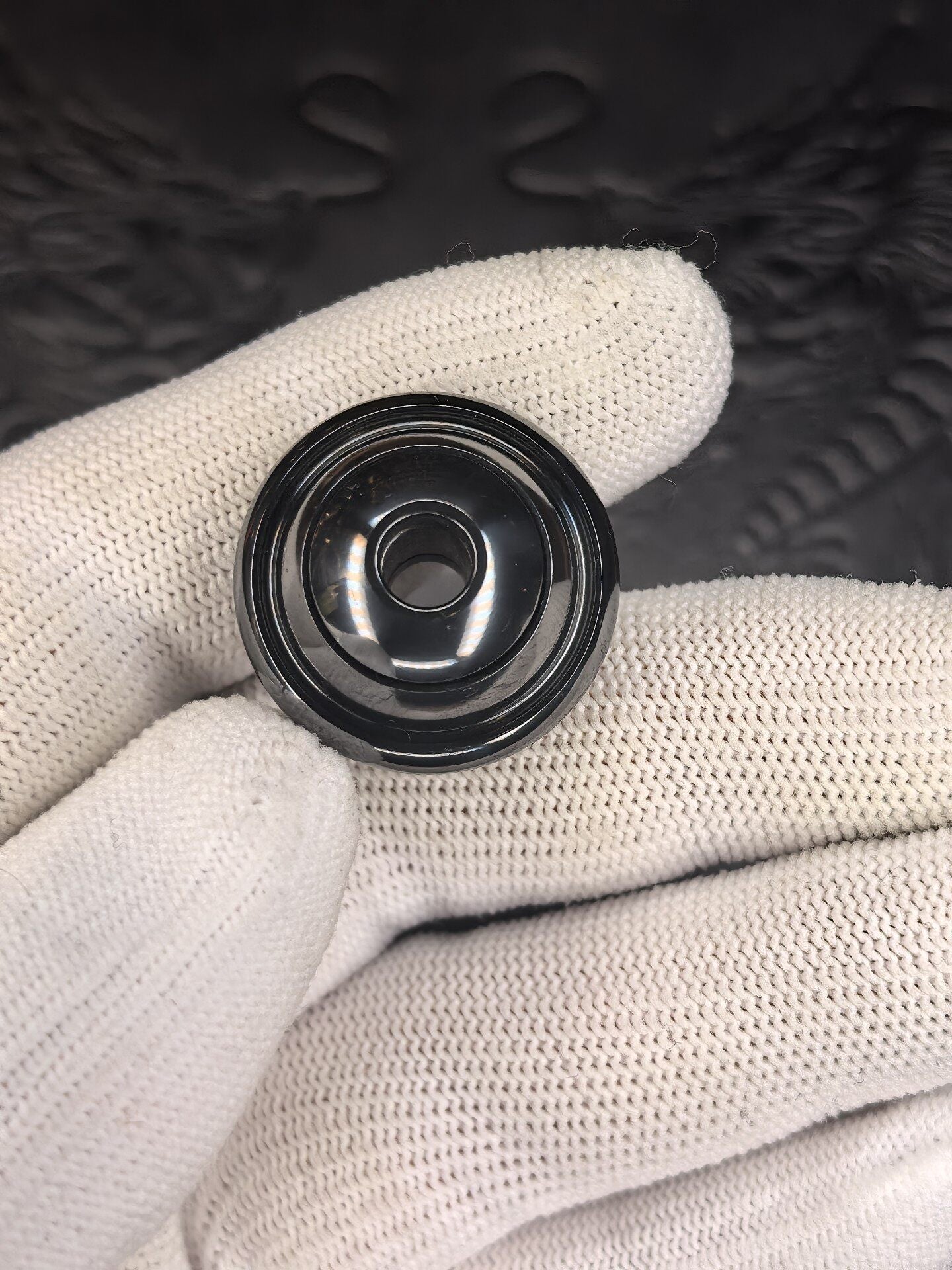 Planet Lanyard Bead, Zirconium