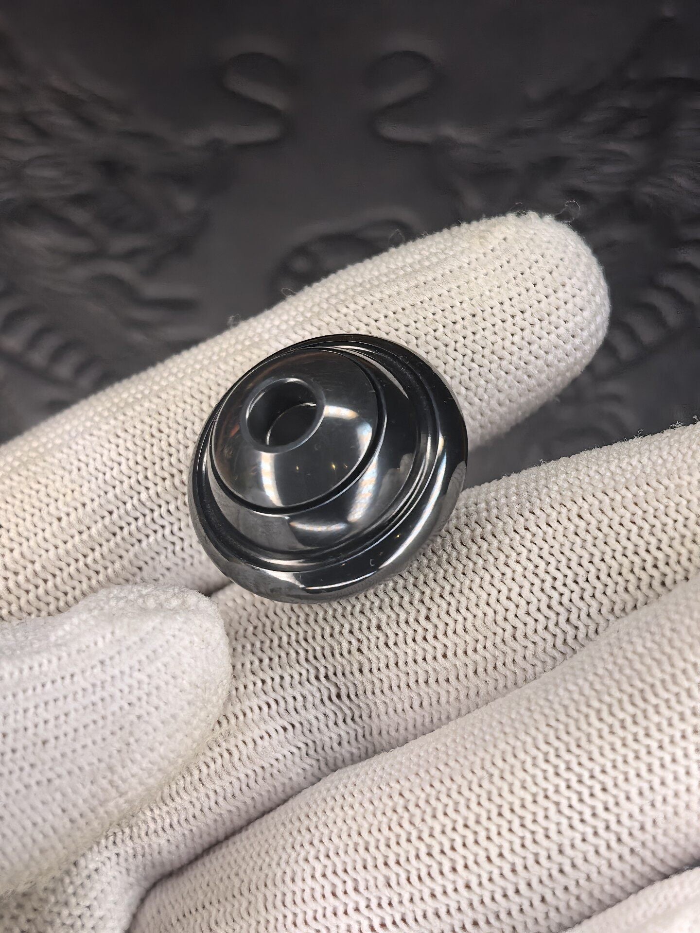 Planet Lanyard Bead, Zirconium