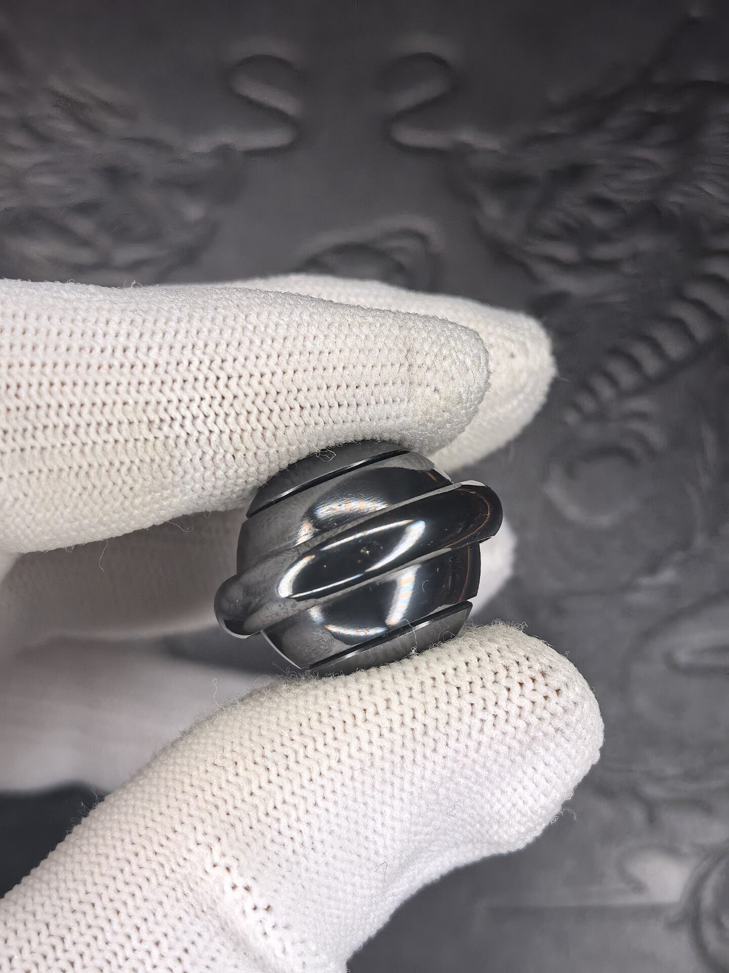 Planet Lanyard Bead, Zirconium