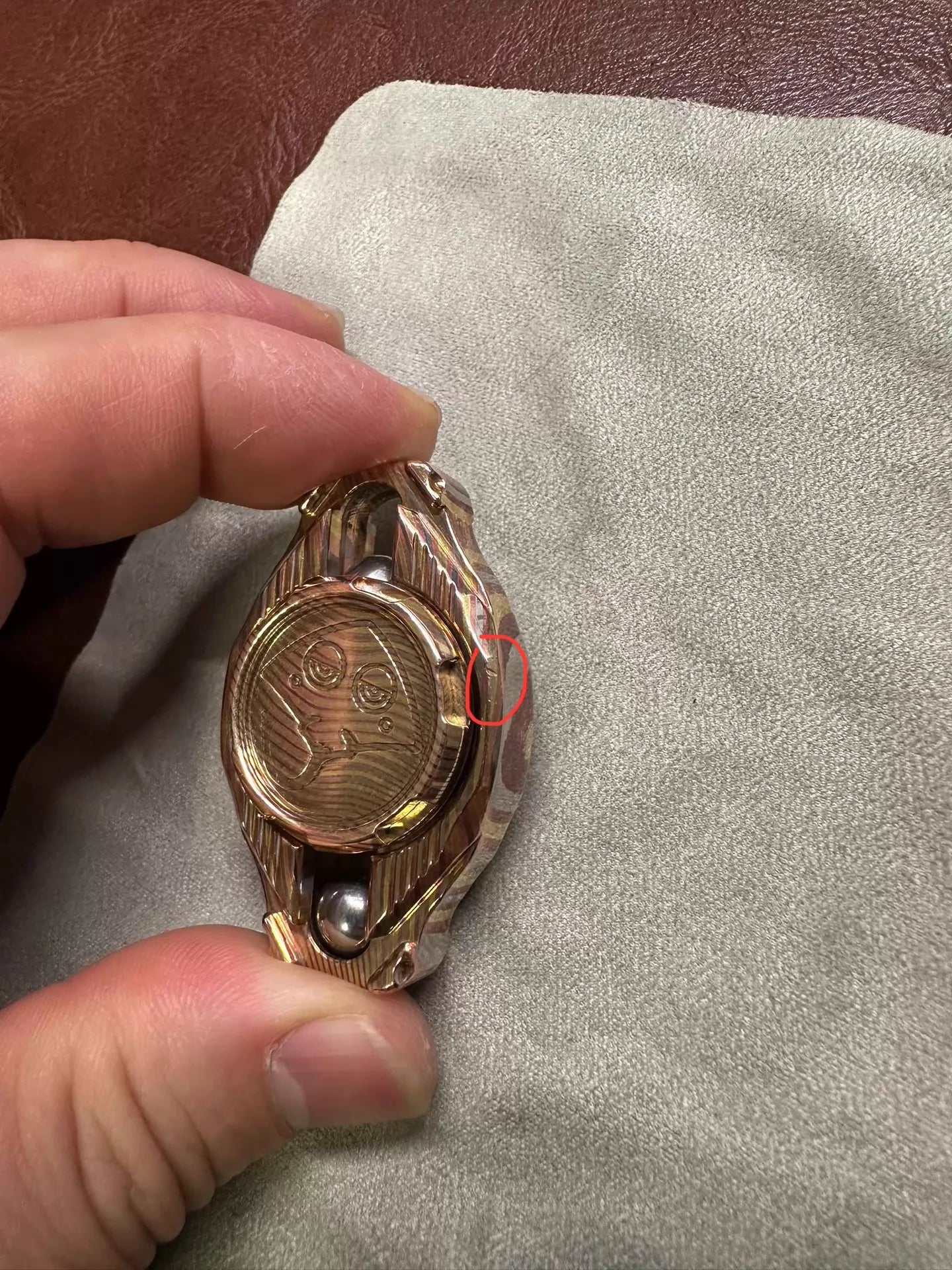 Manta Ray Mokume