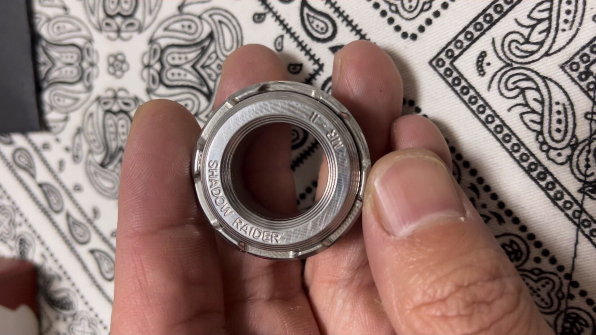 Mechanical Ring, Damasteel