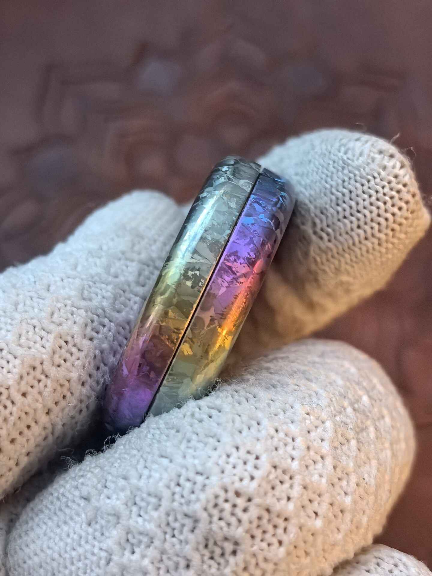 Milk Cap Mini Crystallized Titanium