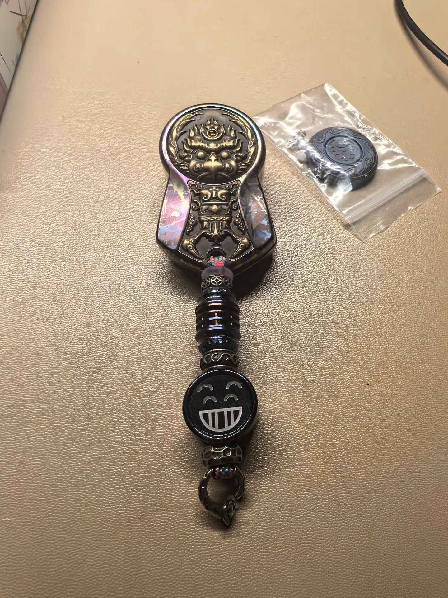 Demon Subduing Toga Tangcao Pattern Titanium