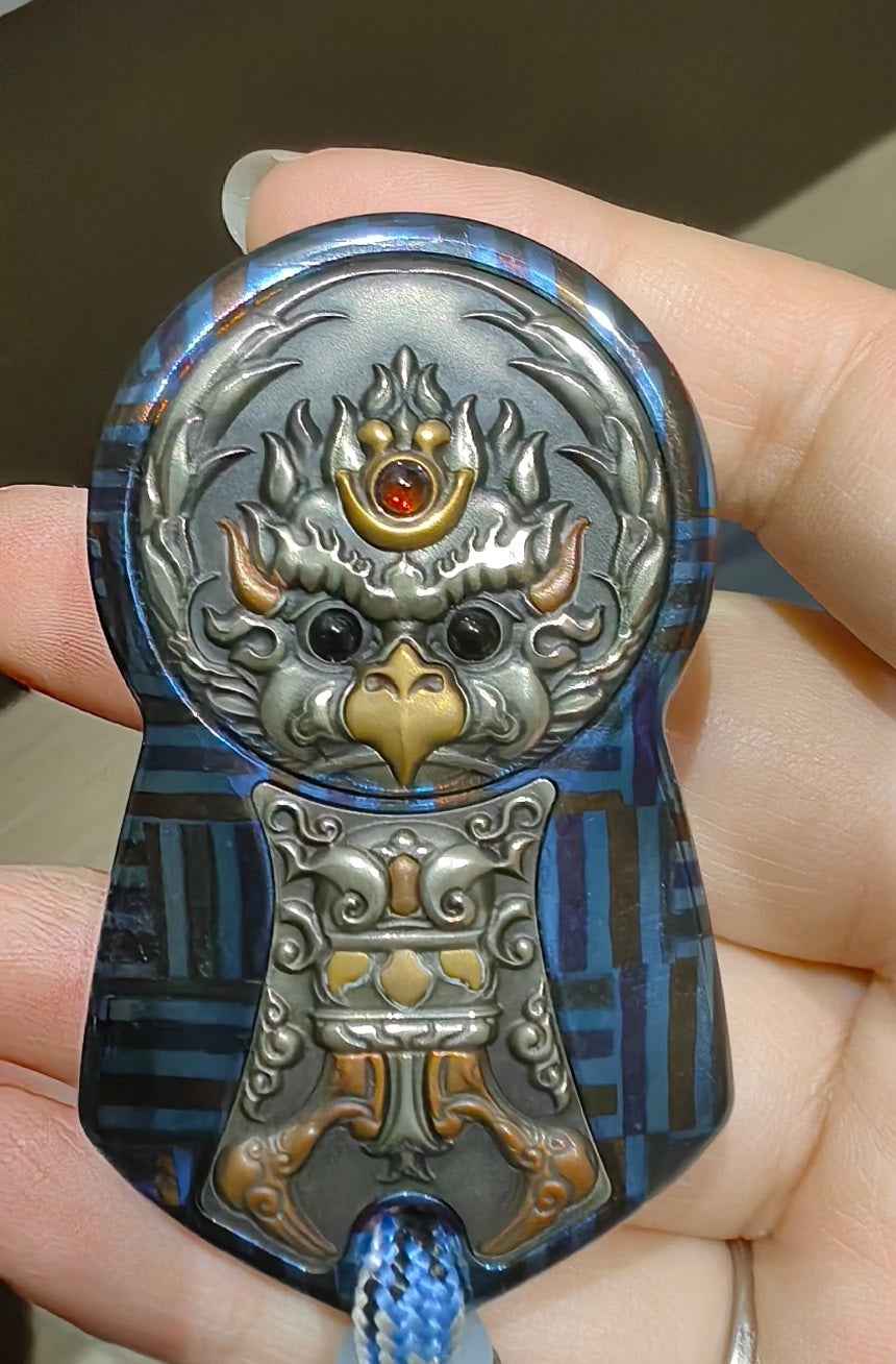 Demon Subduing Toga Tangcao Pattern Zircuti