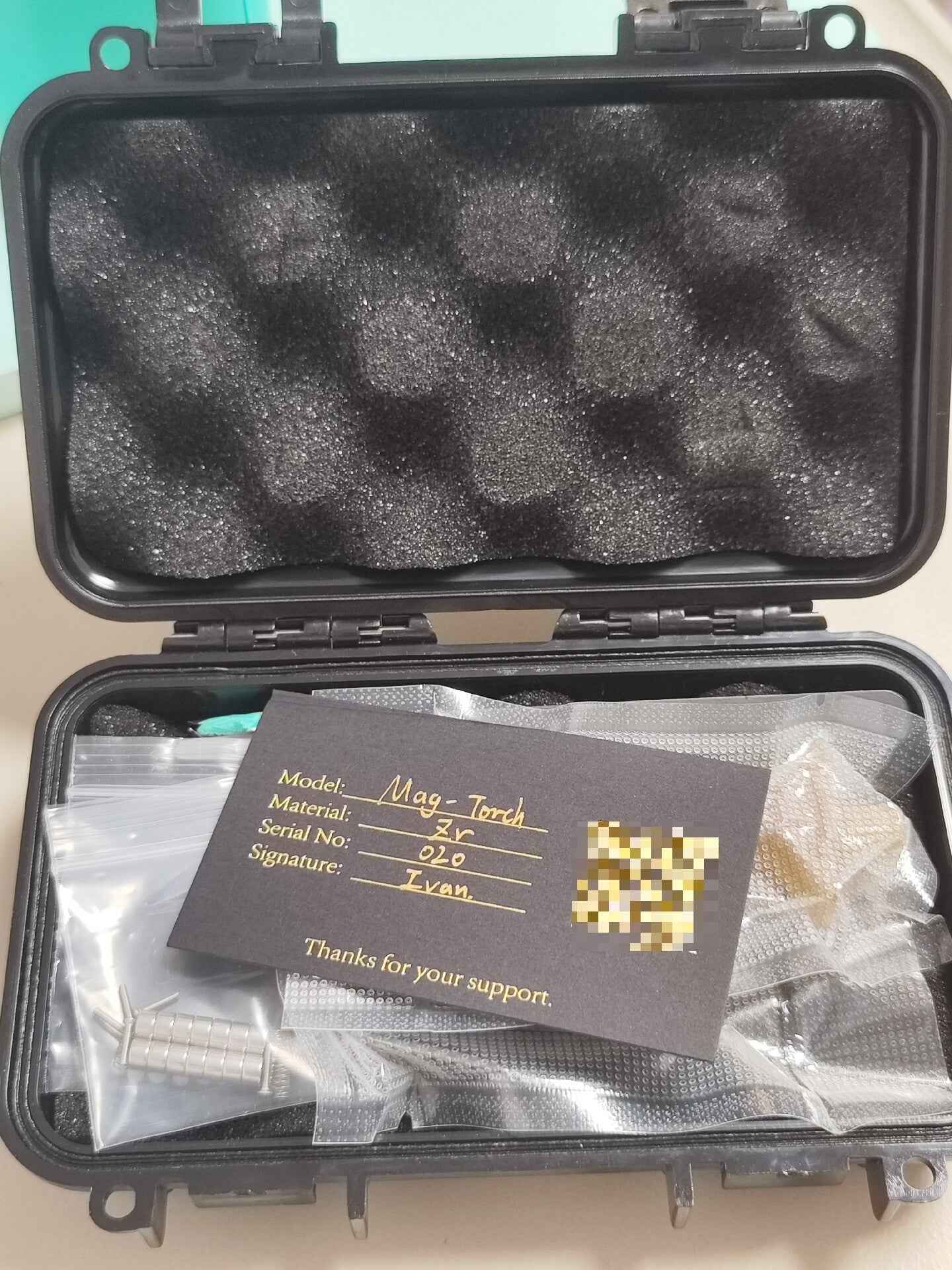 Mag Torch Zirconium PEI Brand New Limited Edition