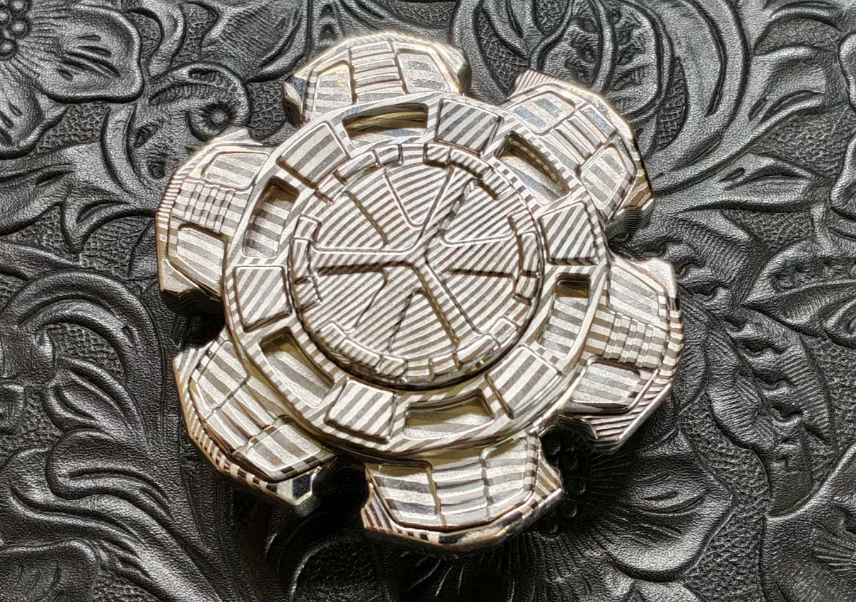 Triple Leaf Ignition Damasteel